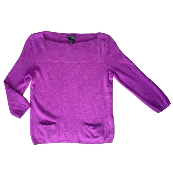 Lord & Taylor Sweaters - Lord & Taylor 100% Cashmere Sweater Women’s Large Soft Cozy Office Quiet Luxury